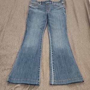 SPANX Women's flare Blue Jeans size M!